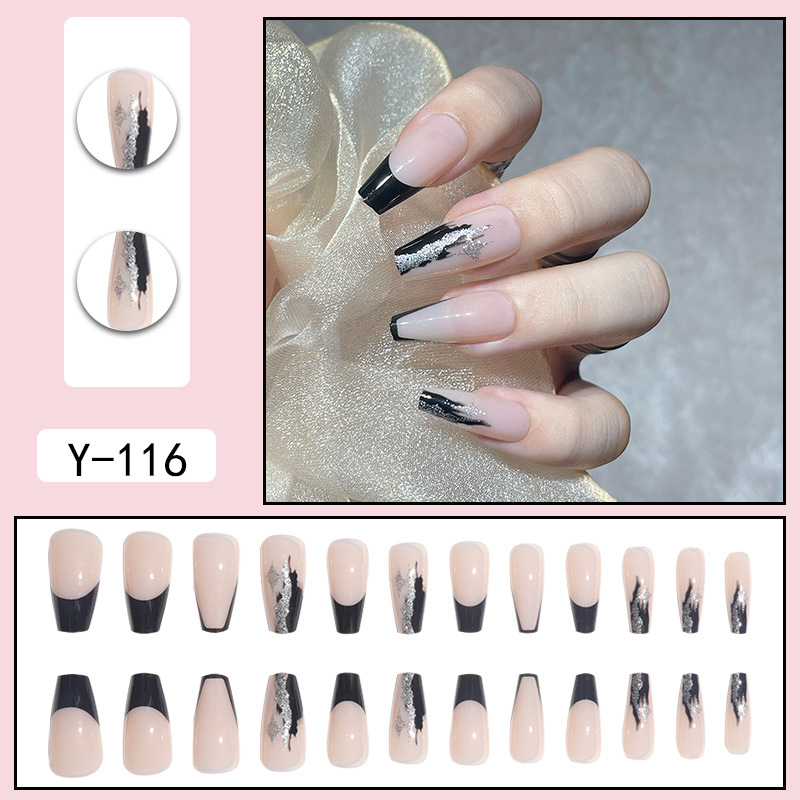 Simple Style Gradient Color Plastic Nail Patches 1 Set display picture 32