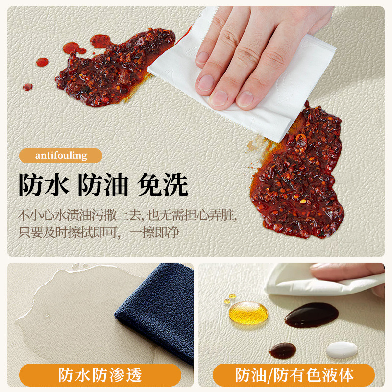 Zapatero gabinete estera de mesa pasillo aparador estera del Gabinete mantel desechable a prueba de aceite impermeable estera de mesa de té TV gabinete estera protectora