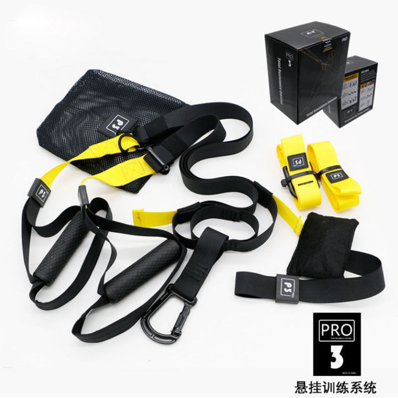 trx悬挂式训练带阻力带健身家用健身器材全身拉力器拉力带运动带