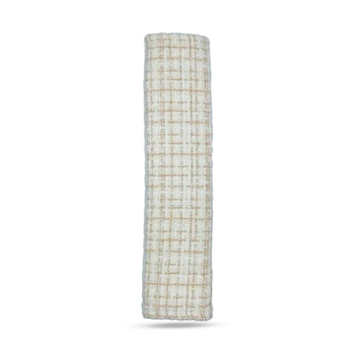 Steering wheel cover: Cotton and Linen Car Anti-Slip - small-xiangfeng-creamy-tea-shoulder-pads-38cm