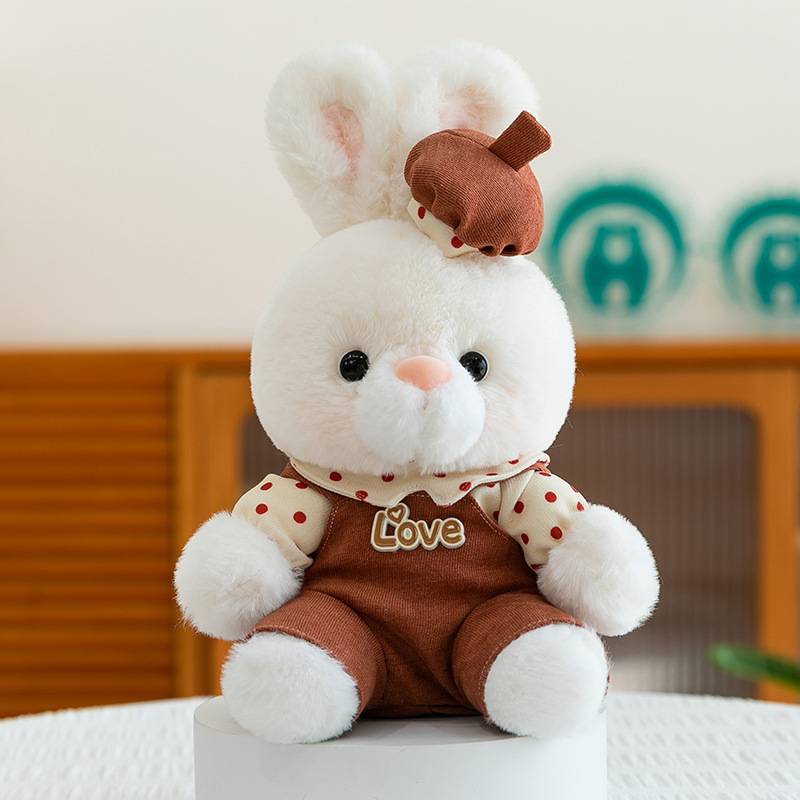 Tiempo de dibujos animados serie de familia osos muñecas muñecas de peluche muñecas adorables conejos cabezal de cama adornos regalos