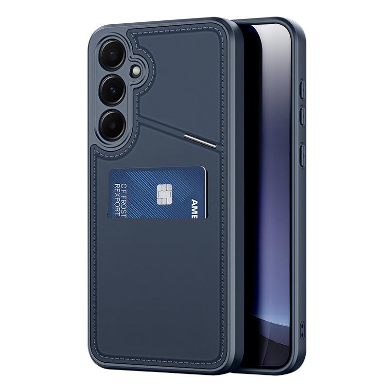 Aplicable a Samsung S25Plus multifuncional caso de teléfono móvil S25Ultra succión magnética soporte de tarjeta enchufe caja trasera fábrica al por mayor