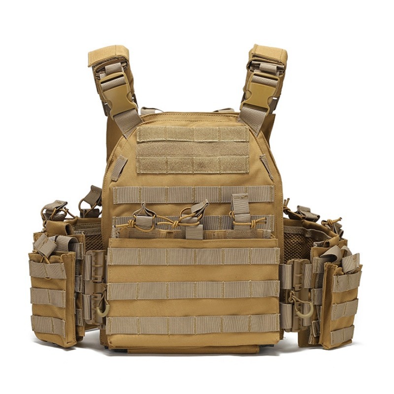 Camuflaje táctico multifuncional chaleco de protección deportiva de desmontaje rápido chaleco al por mayor