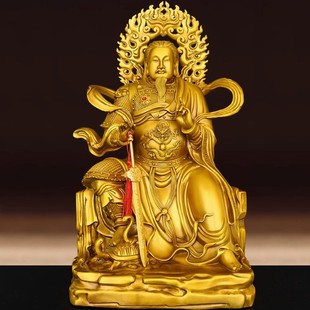 Латунный дедушка украшение из чистой меди Xuantian God Yousheng Xuanwu Ling должен быть настоящим принцем