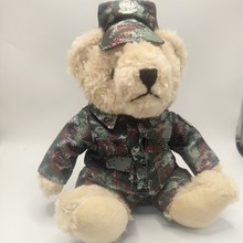 迷彩服小熊泰迪熊兵哥哥公仔武警毛绒玩具退伍军人军装玩偶娃娃