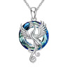 Colorful Phoenix, crystal pendant, necklace, Amazon, suitable for import, wholesale