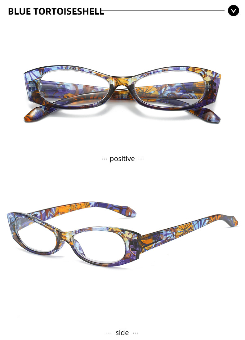 Pastorale Floral Ca Cadre Papillon Plein Cadre Optique Lunettes display picture 15