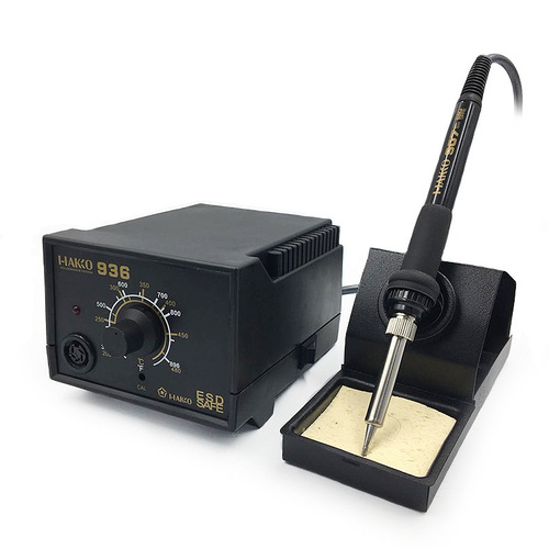 936 Industrial constant temperature soldering station 60W anti-static temperature-adjustable soldering iron station Temperature controlled soldering spot welding soldering iron 936