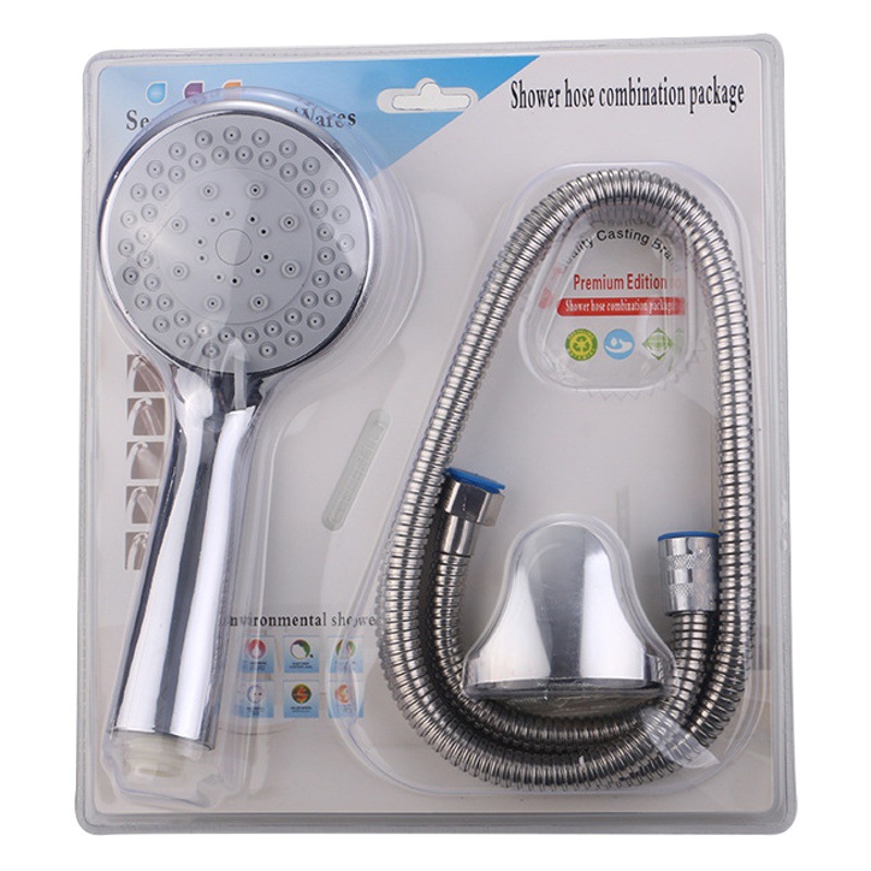 Shower Showers Blister Packaging Three-piece Set Pressurized Lotus Spray Head Bathroom Shower Handheld Set