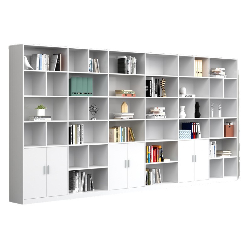 Gabinete de archivos, gabinete de archivos, gabinete de biblioteca, gabinete de escritorio, gabinete de exhibición de madera, fábrica de viento moderno y simple suministro directo
