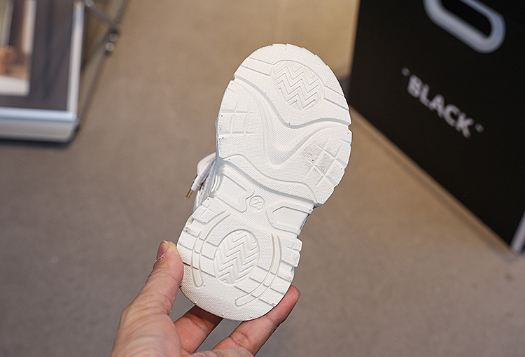 Girls Princess Sneakers With Soft Sole And Sequin Butterfly_voghion.com