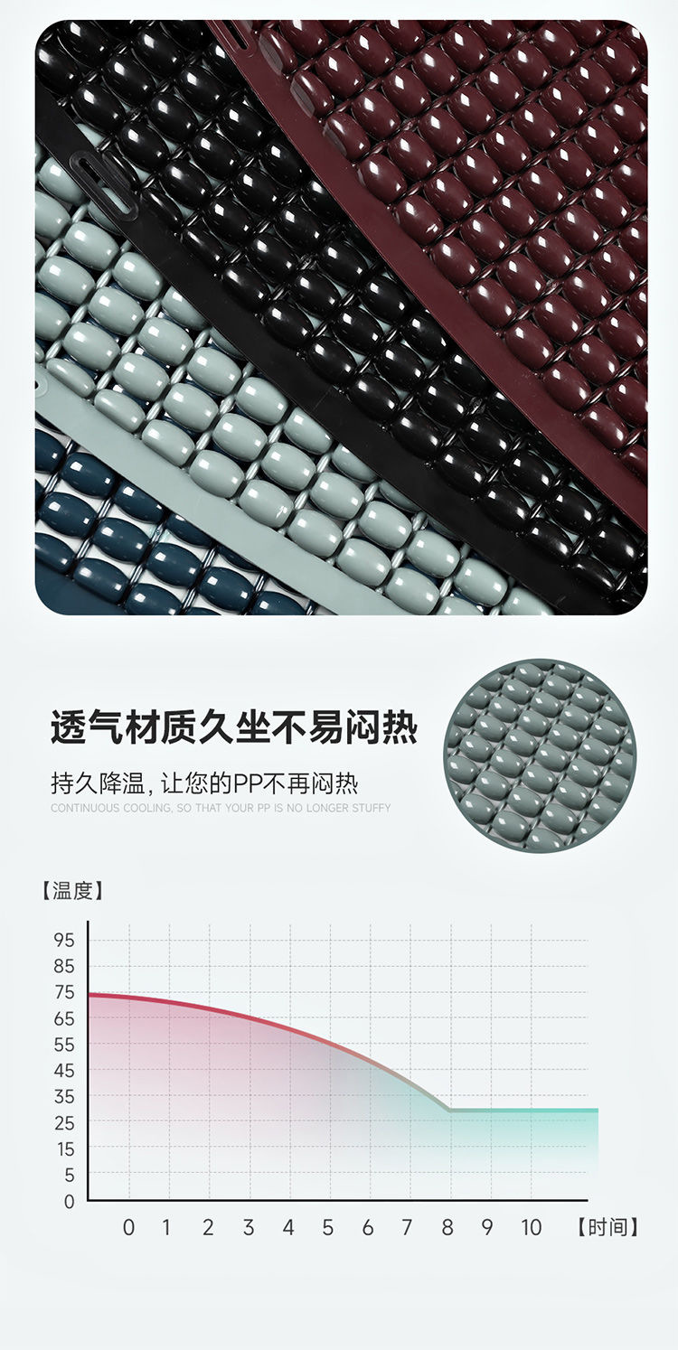 Electric car motorcycle seat cover summer insulation pad motorcycle scooter takeaway universal shock absorption waterproof sunscreen cushion