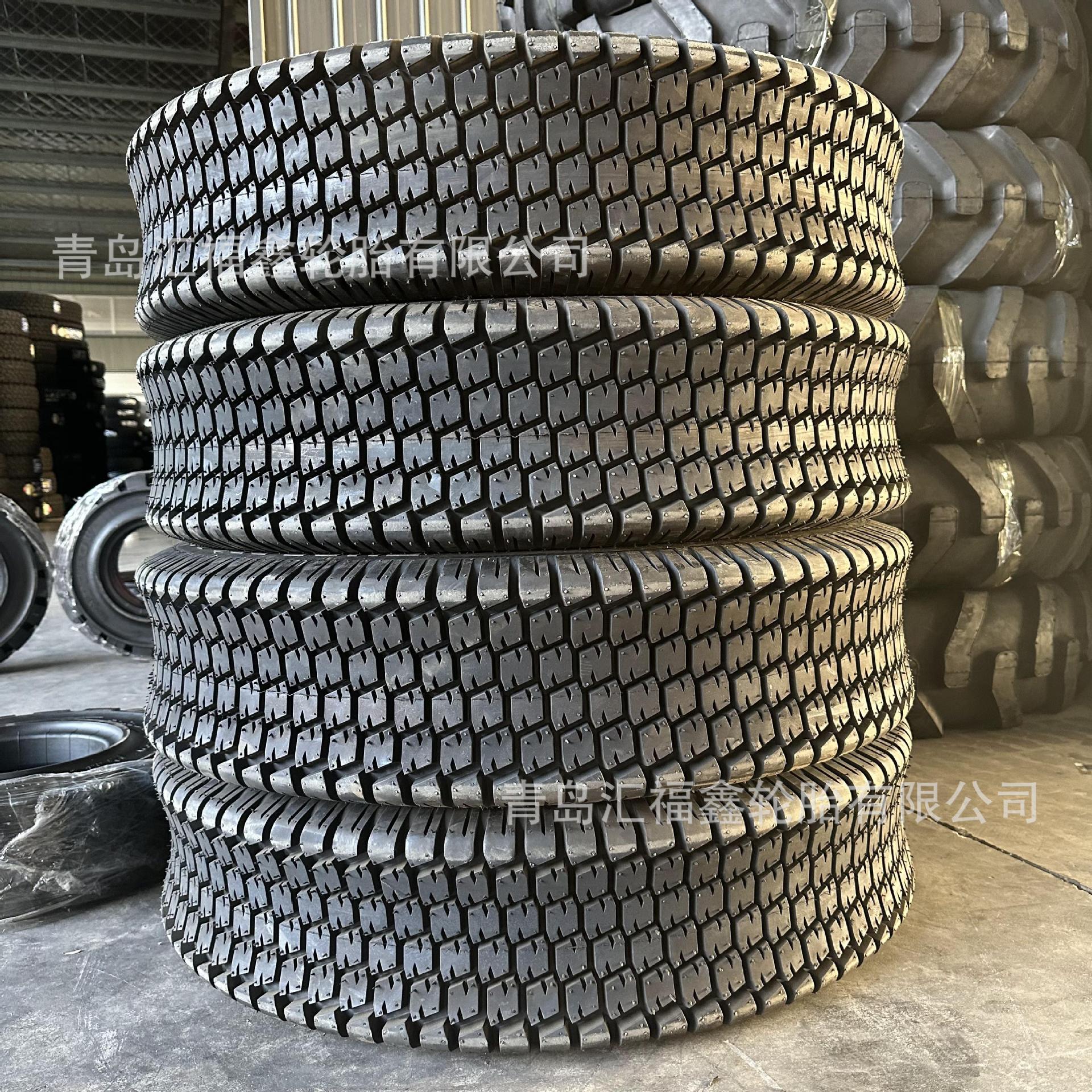 压路机轮胎菠萝花纹 9.5-24 16.9-24改装拖拉机轮胎草地花纹轮胎