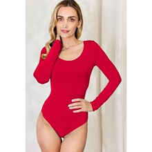 W 53086 Long Sleeve Round Neck Bodysuit �W���o���B�w��