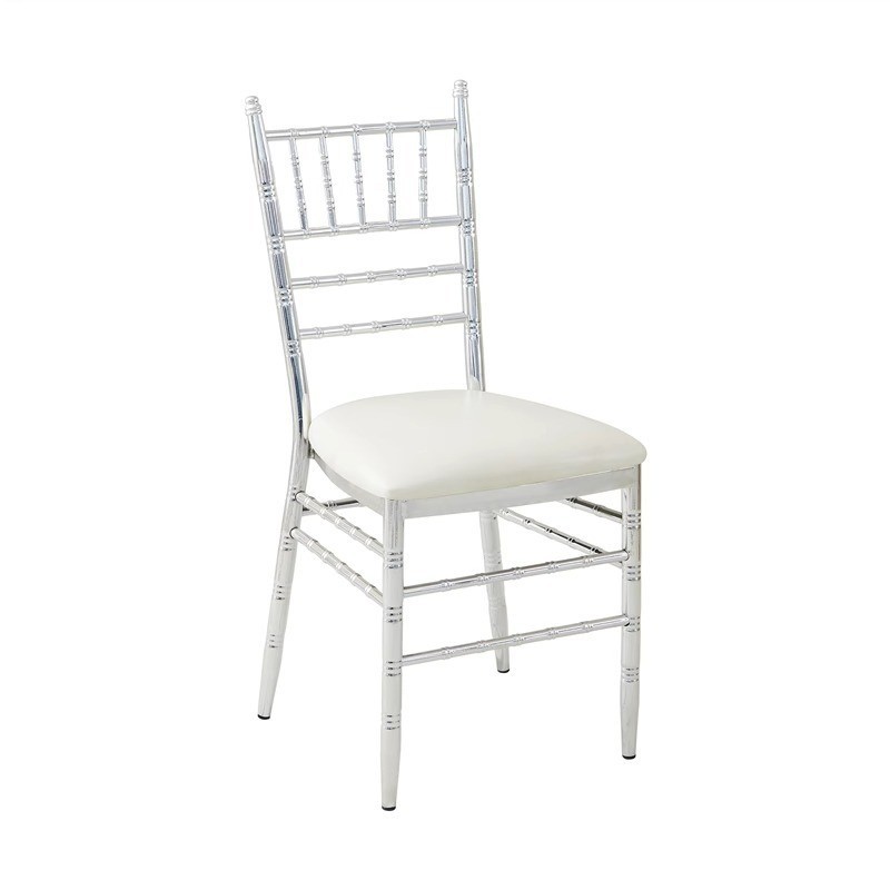 Silla de hierro forjado de bambú Silla de castillo antiguo Silla de Napoleón Hotel Restaurante Hotel Silla de banquete Actividades al aire libre Boda