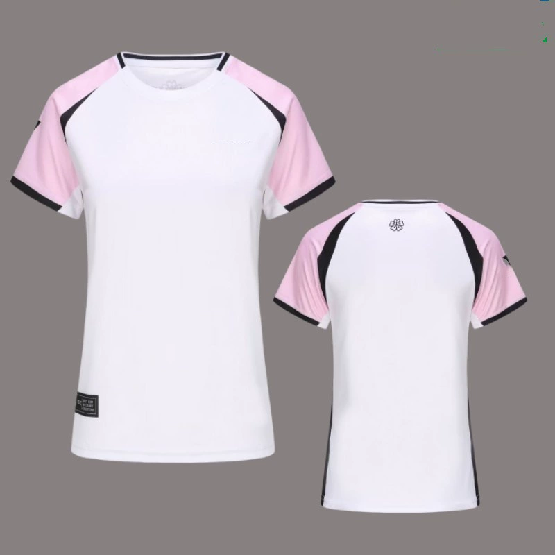 2025 новых корейских коротких спортивных костюмов для бадминтона для женщин, быстросохнущих, повседневных, для соревнований и тренировок, возможна групповая печать.