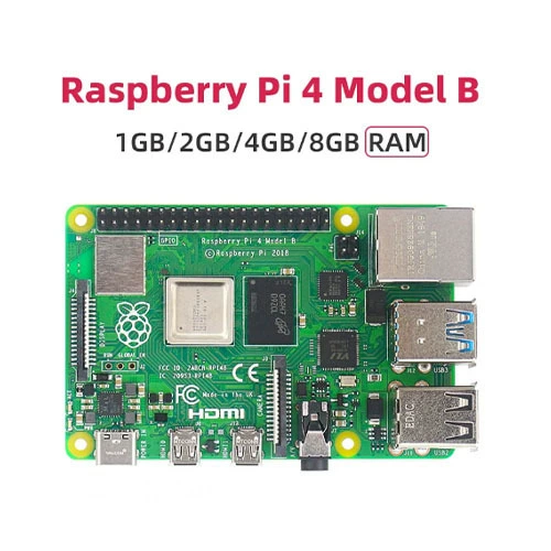 Raspberry Pi 4-го поколения Raspberry Pi 4B 4B 4-го поколения B -тип Python платформа разработчика Bluetooth 5.0 официальная оригинальная