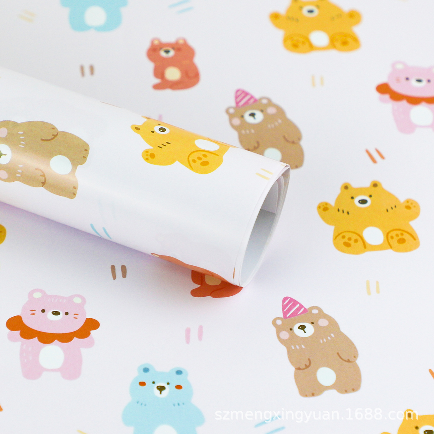 Creativo de cumpleaños dibujos animados simple papel de embalaje de vacaciones frutas pequeñas frescas regalos caja de regalo embalaje de cubierta