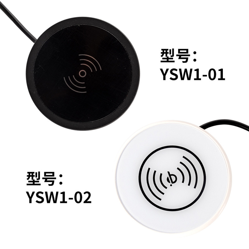 埋め込み型ワイヤレス充電器 デスクトップワイヤレス充電器 15w急速充電 家庭用オフィスデスク ベッドサイドテーブル 携帯電話ワイヤレス充電器|undefined