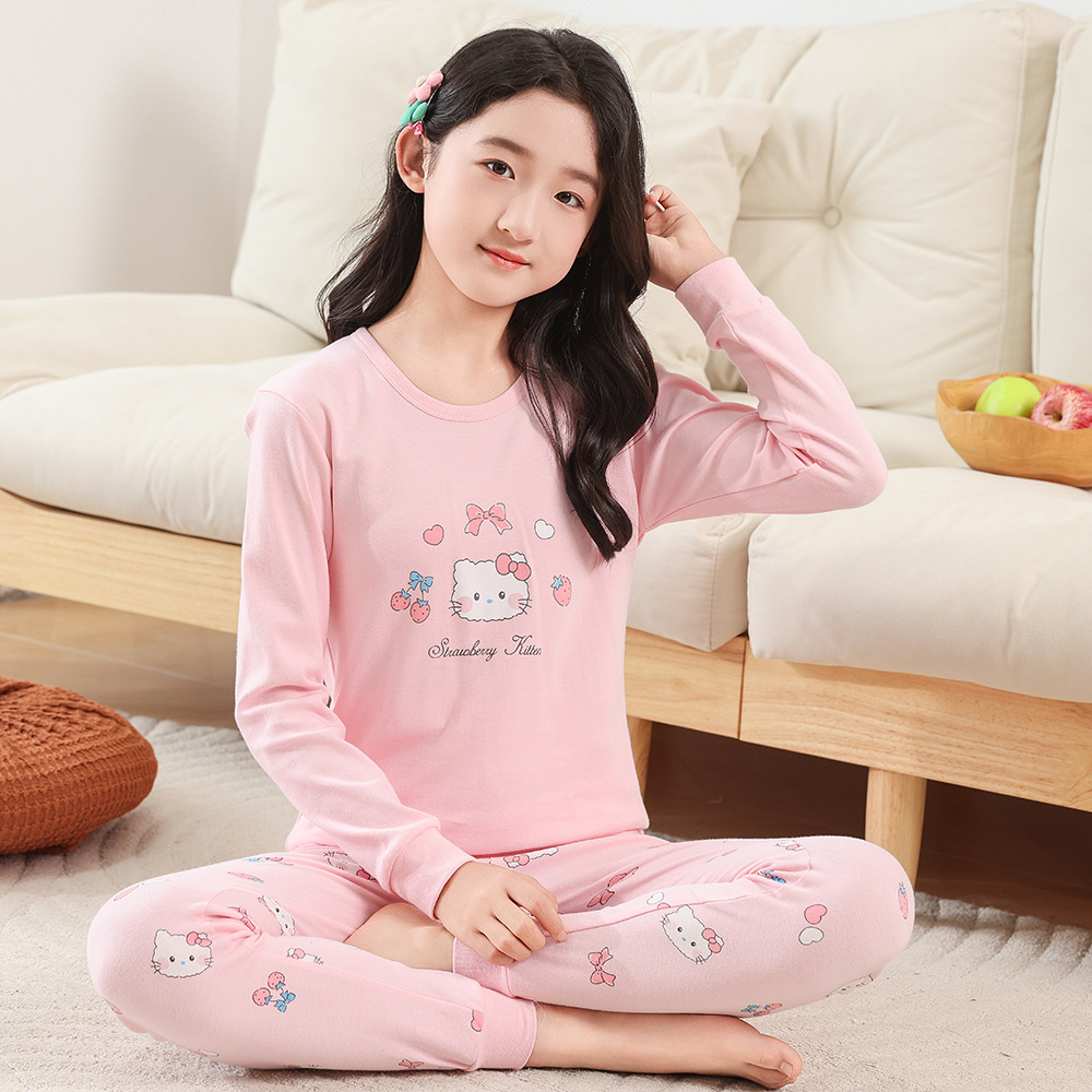아기옷)핑크나비사랑고양이