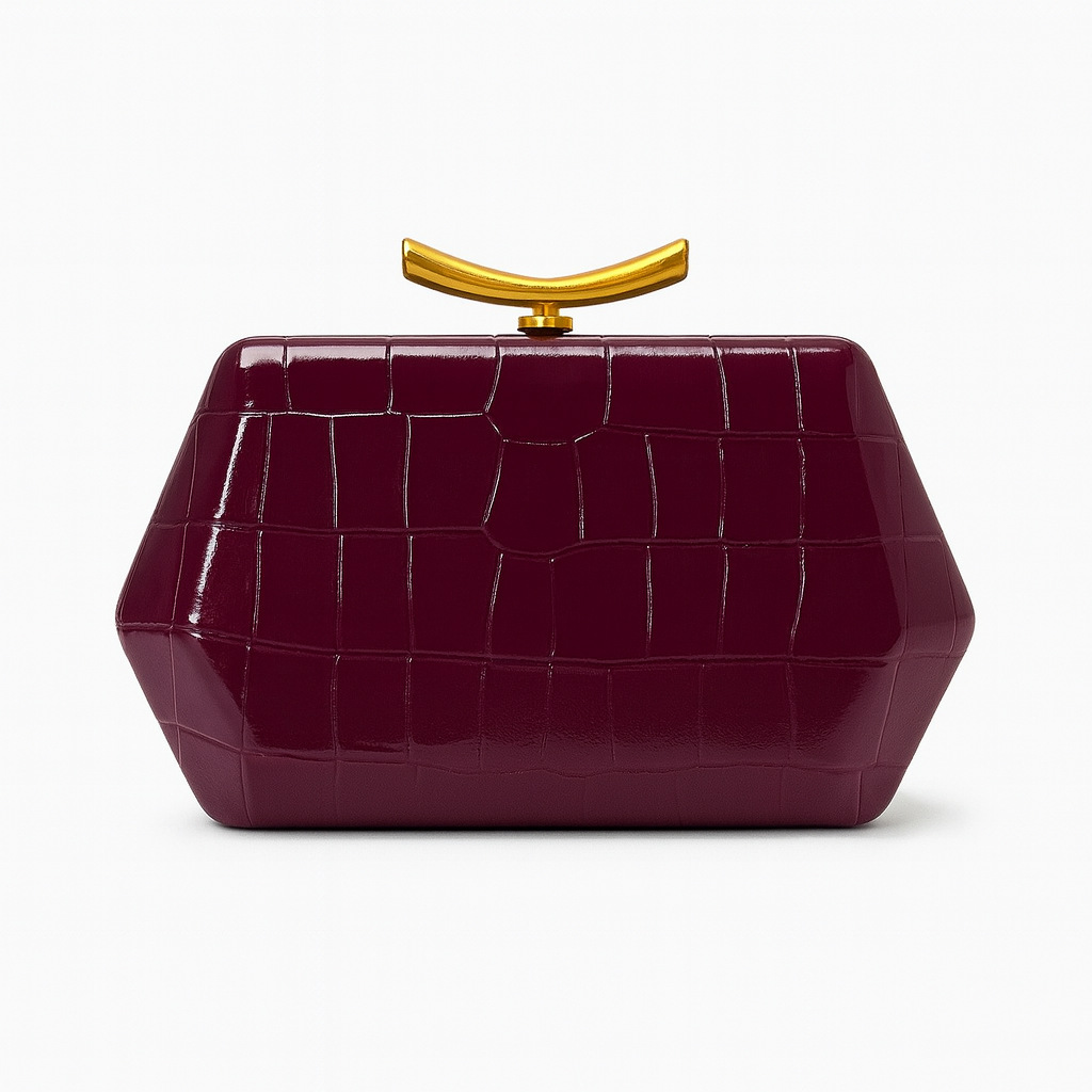 Sac bandoulière léger et luxueux pour femme, en PU gaufré crocodile, pochette élégante pour les soirées et le quotidien, sac tendance pour les mariages et les soirées._voghion.com