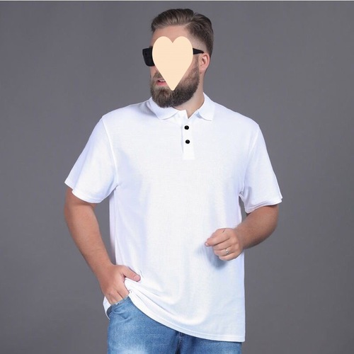 Summer Ice Silk Collar Polo Shirt Men's Mesh Quick-Dry Short-Sleeve T-Shirt Plus Size Extra Large Slim Fit Casual Top
