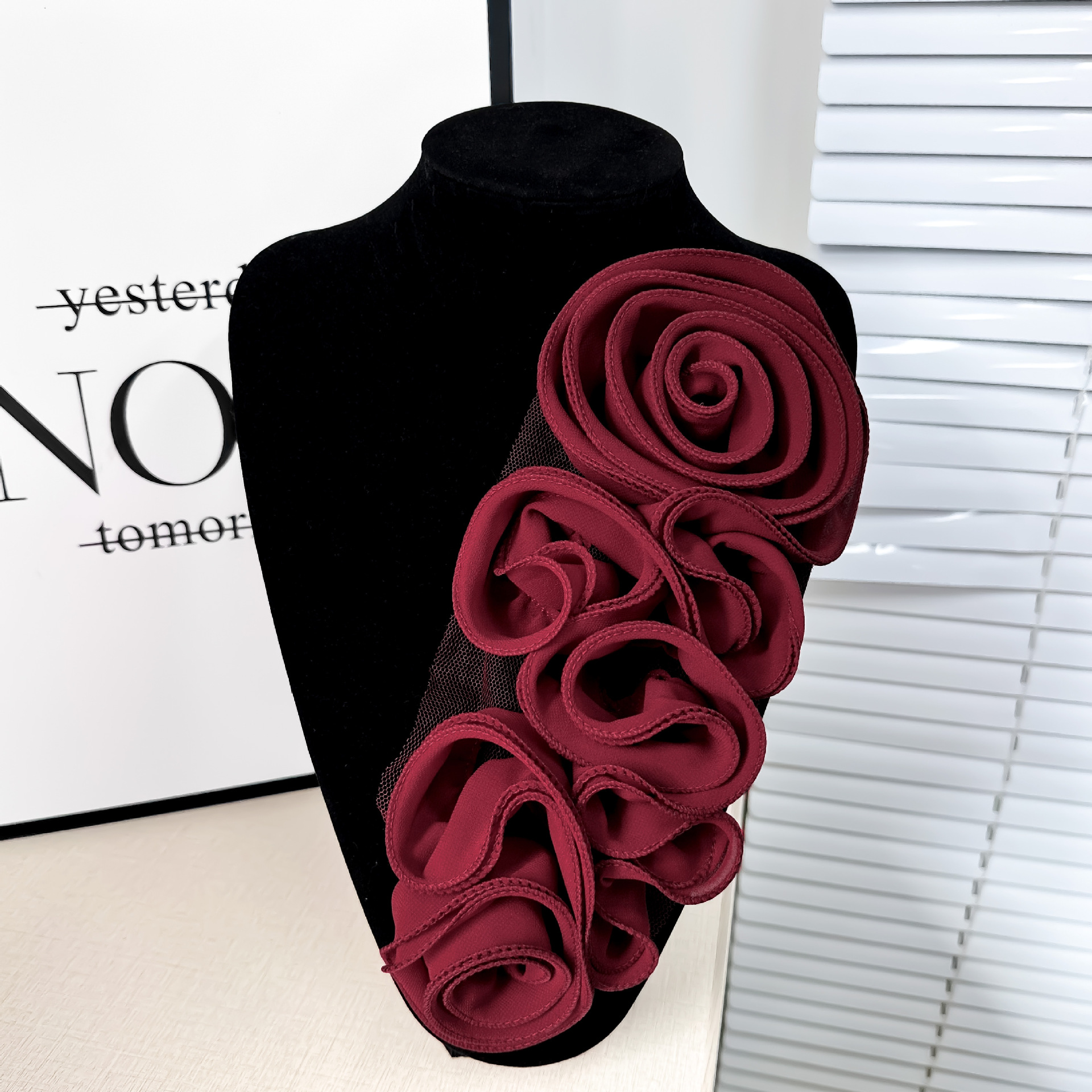 Encaje plisado blanco y negro hecho a mano con manivela, encaje para ropa, malla para vestido de novia, accesorios para disfraz de baile
