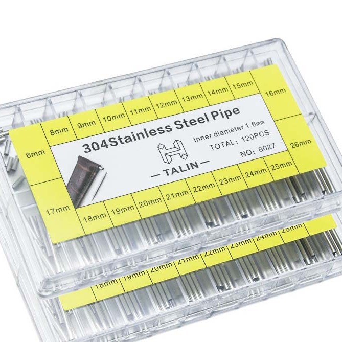 手表配件 皮表带专用不锈钢套管套筒 304不锈钢表耳套筒 修表工具