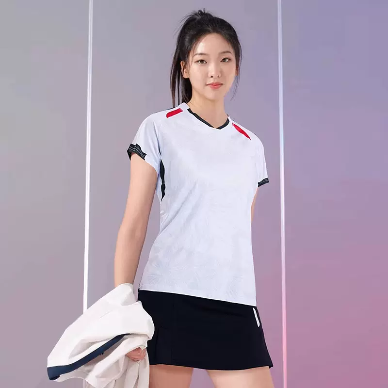 新款羽毛球服女运动套装夏季速干男款训练比赛乒乓网球衣定 制