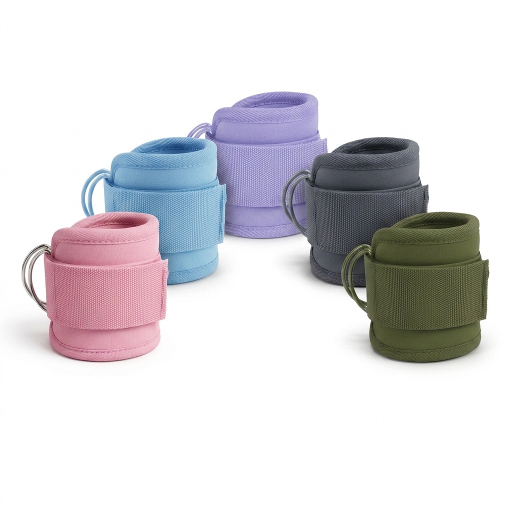 Correa para Tobillo de Gimnasio de Neopreno, Ajustable, para Fitness image 7