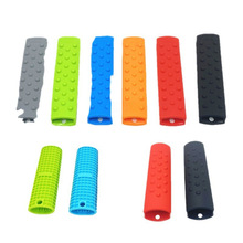 锅柄防烫套加厚硅胶套耐高温防滑铸铁锅煎锅炒锅奶锅隔热把手套