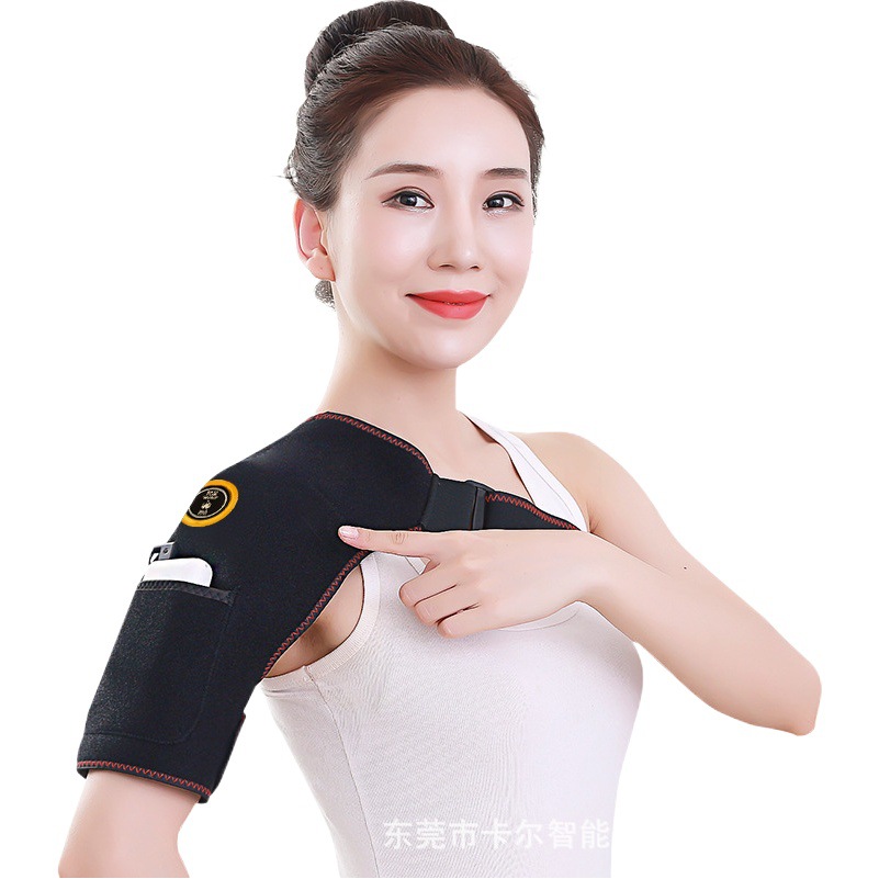 Almohadilla hombro calefacción, masaje, ancianos