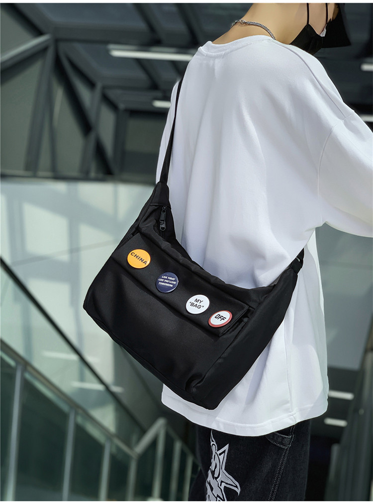 Japanese Crossbody Bag Mens Shoulder Tooling Large Capacity Fashion Brand Messenger Bag Backpack Casual Shoulder Bag Ins Trendy Mens Bagpicture34