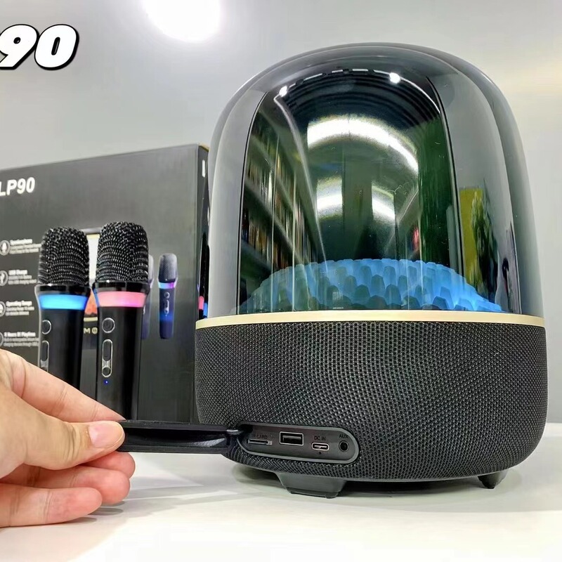 Lp90 Harman Kardon Glass Same Style Wireless Bluetooth Speaker Home Subwoofer Home Desktop Speaker Stereo Lp90 Harman Kardon Glass Same Style Wireless Bluetooth Speaker Home Subwoofer Home Desktop Speaker Stereo