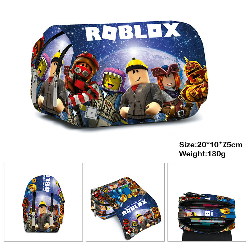 现货ROBLOX小学生笔袋儿童跨境亚马逊货源铅笔盒文具盒|undefined