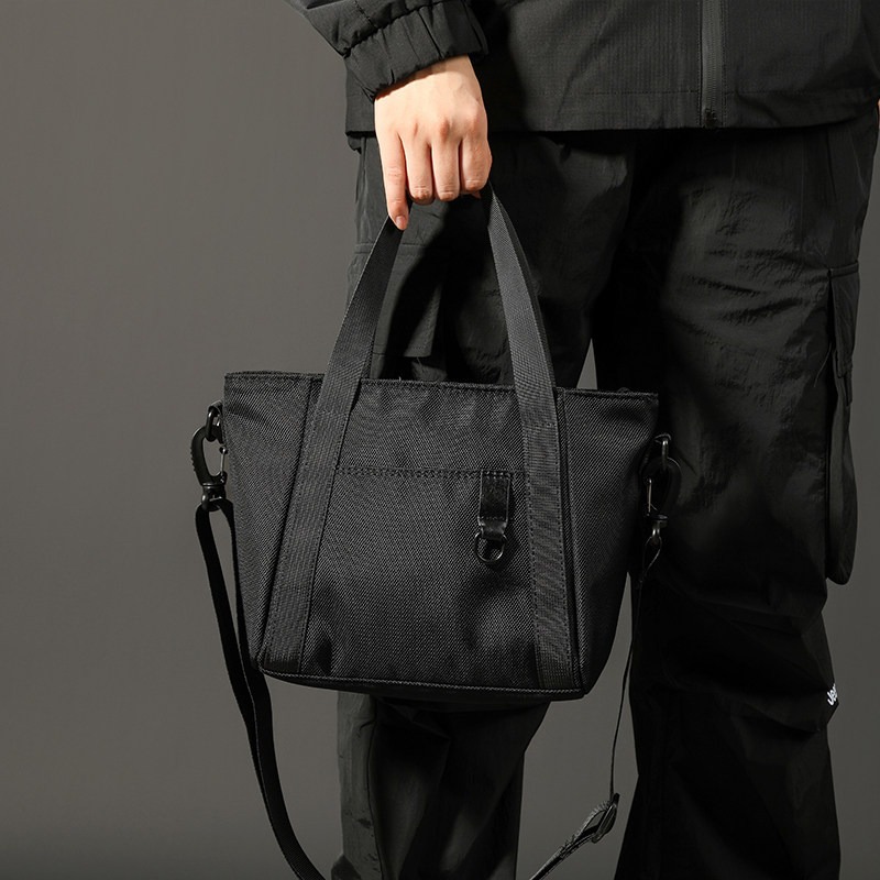 Nylon one-shoulder bag