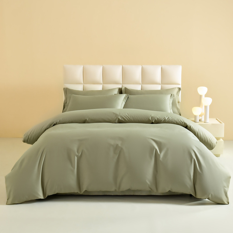 Mercury Home Textiles ベビーグレード 60S 新疆長繊維綿 4 点セット ライト高級サテン タイプ A 純綿|undefined