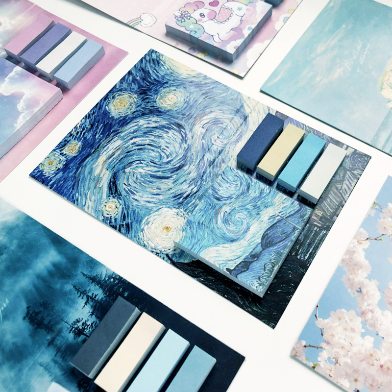 Creative Combination Sticky Note Set, Cute Girly Heart Sticky Notes, N Times Sticky Notes, Sticky Notes, 325 Sheets