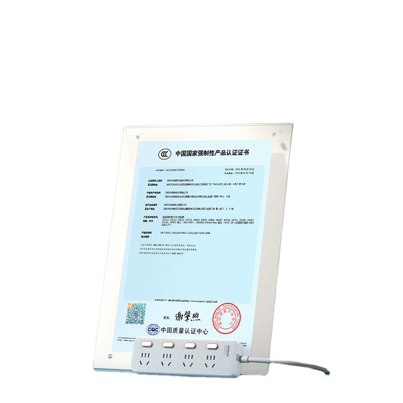 绿联 Socket plug -in plug -in duplex plug -in pore function cutting wire plate band lines to expand high power lightning protection