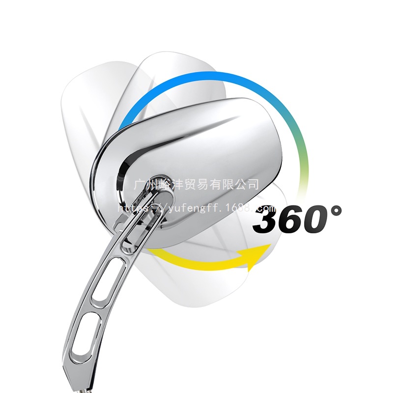 Suitable for Harley Xl883/1200 X48 Dyna Road King Softail 8mm Rearview Mirror Reflector