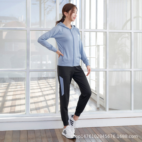 Fitness gym sporty women's versatile loose-fitting professional running pants summer quick-drying stylish yoga attire