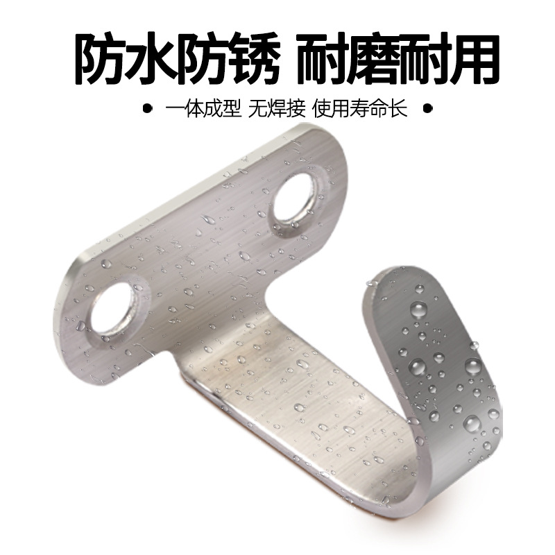 Gancho de techo de acero inoxidable Gancho de techo Gancho de techo Gancho de cortina Gancho de techo colgante en forma de T