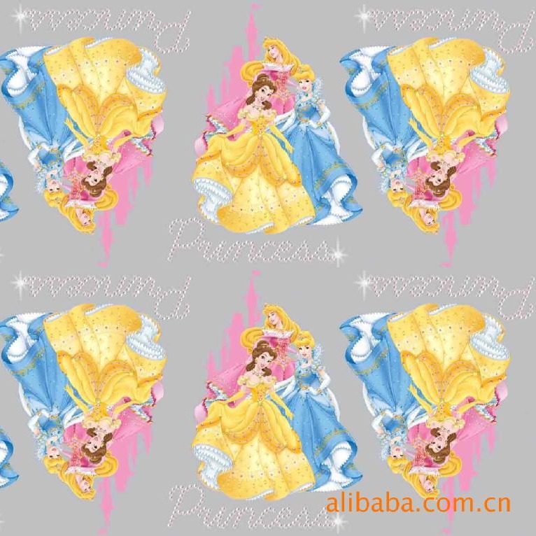 烫画厂制烫图 柯式现货烫画 发泡烫画 葱粉烫画 公主烫画