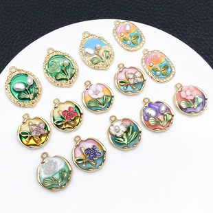 1����ɫ�����~�18k��õ�廨�������ͮ��������diy�Ʒ���