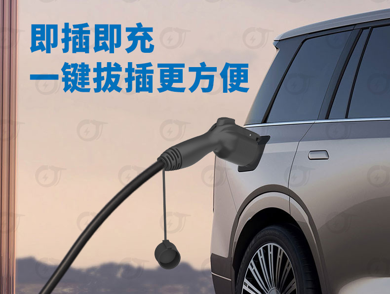 New Energy Vehicle Charging Pile 7Kw Household American Standard Type1 Ac J1772 with App Bluetooth Swipe Card 32A