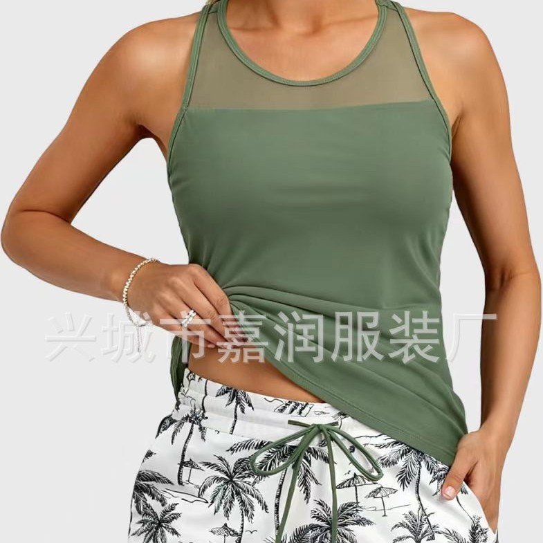 Yevropa va Amerikadagi Amazon va AliExpressga eksklyuziv ravishda yetkazib beriladigan yangi transchegaraviy elektron tijorat ayollar uchun ikki qismli bikini kundalik va qulay mayo.