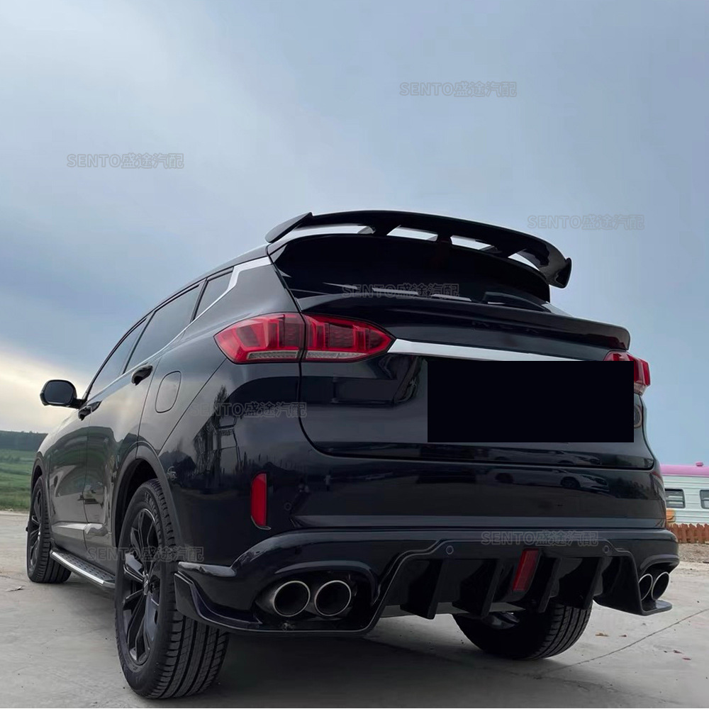 Suitable for Hatchback Car Suv Universal Modified Rear Wing Fixed Wind Wing Pressure Wing Punch-Free Gt Rear Wing Mercedes-Benz and Bmw