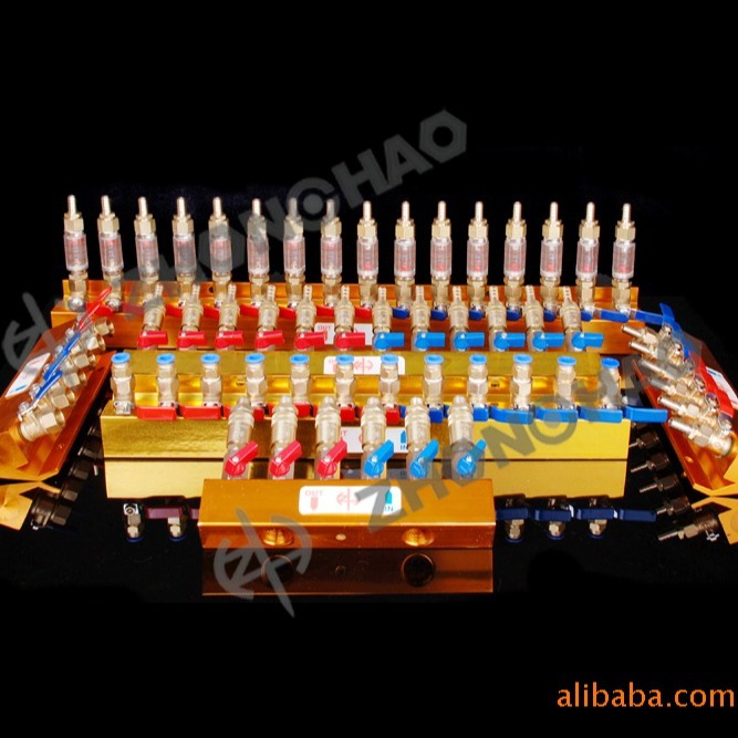 厂家批发供应注塑机不锈钢分水器 水龙头调节阀维修配件分流器