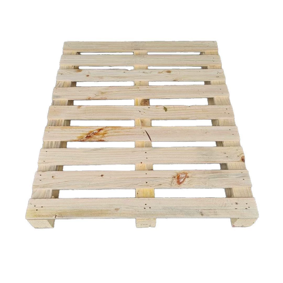 Лоток для вилочного погрузчика для хранения логистики Древесный поддон для поддонов