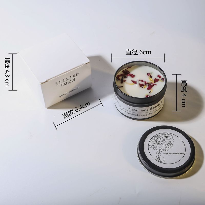 跨境大豆蜡干花香薰蜡烛 ?结婚伴手礼生日礼物花氛芳熏香蜡烛|undefined